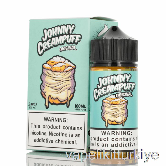 Vape Elektronik Sigara Orijinal - Johnny Creampuff - 100ml 6mg